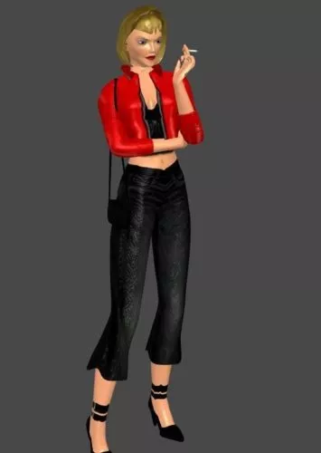 Janice 3d model Janice 3d model