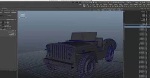 Jeep 3d model Jeep 3d model