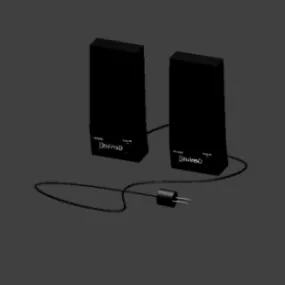 Mini Speaker 2.0 3d model