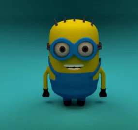 Evil Minion Character 3d model
