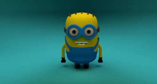 Evil Minion Character 3d model Evil Minion Character 3d model