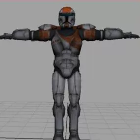 Star Wars Republic Commando 3d model