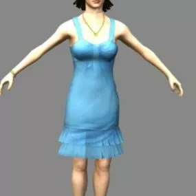 Emily 3d model