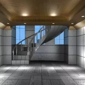Architecture Hall Interior 3d model