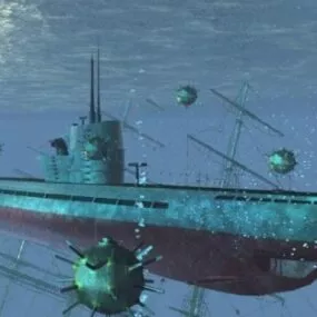 Submarine 3d model