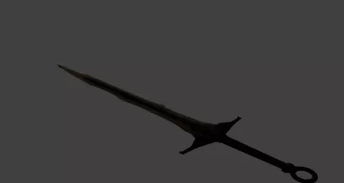 Dragonbone Sword 3d model Dragonbone Sword 3d model