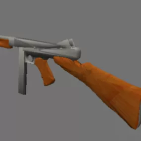 M1a1 Thompson 3d model