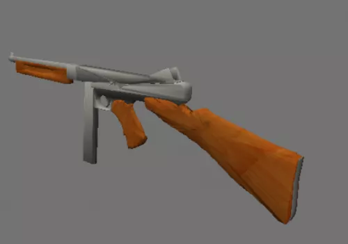M1a1 Thompson 3d model M1a1 Thompson 3d model