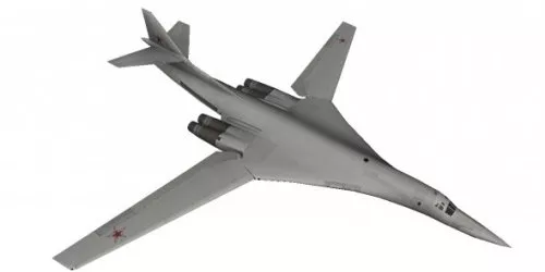 Tu-160 Aircraft 3d model Tu-160 Aircraft 3d model