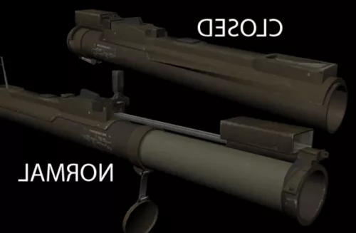 M72 Law Weapon 3d model M72 Law Weapon 3d model