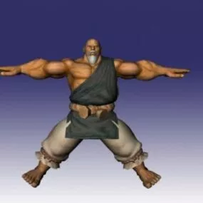 Gouken 3d model