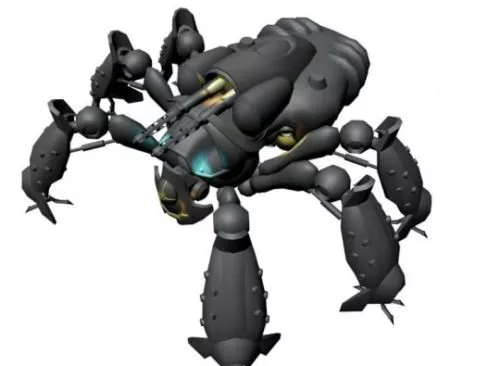 Spider Tank 3d model Spider Tank 3d model