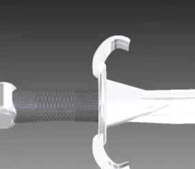 Buz Sword 3d model