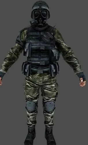 Soldier 3d model Soldier 3d model