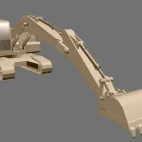 Excavator 3d model