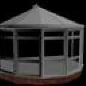 Outdoor Pavilon Building 3d model