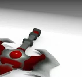 Axe Medieval 3d model