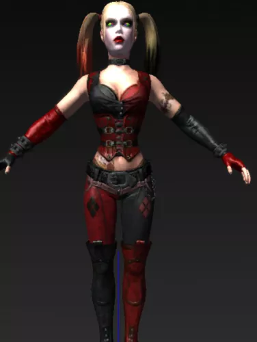Harley Quinn 2 3d model Harley Quinn 2 3d model