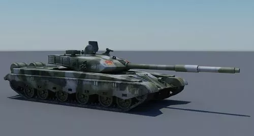 Iron Mountain Tank 3d model Iron Mountain Tank 3d model