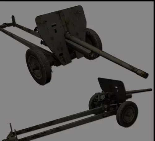 Karl Gerat 041 Self Propelled Siege Mortar 3d model
