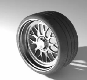 Bbs Tyres 3d model