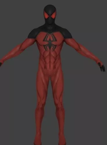 Giant Spider Monster 3d model