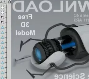 Portal Gun 3d model