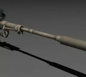 Cheytac M200 Intervention Gun 3d model