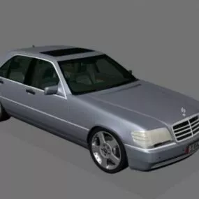 Mercedes SEL 600 Car 3d model