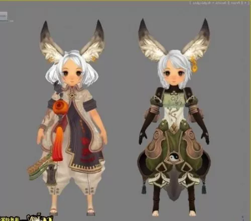Lyn Blade Anime Character 3d model Lyn Blade Anime Character 3d model