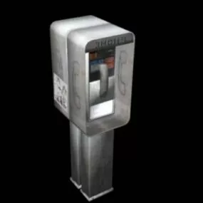 Pay Phone 04 3d model
