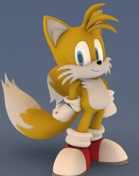 Tails Character 3d model Tails Character 3d model
