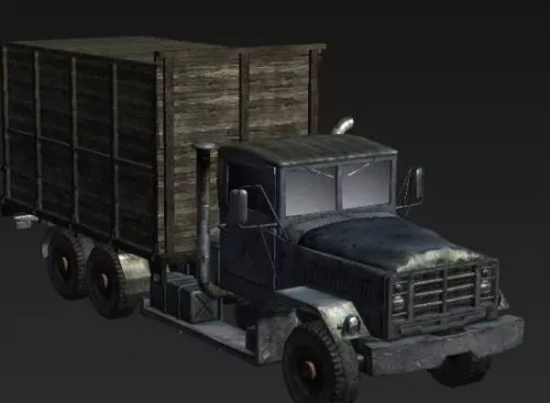 Lowpoly Truck 3d model Lowpoly Truck 3d model