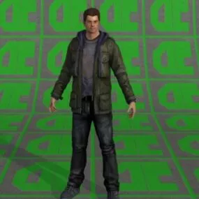 Peter Parker 3d model