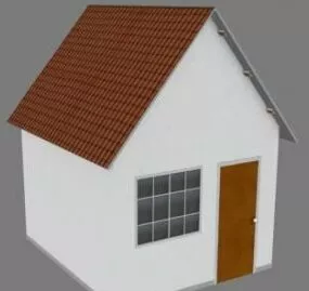 Very Simple House 3d model
