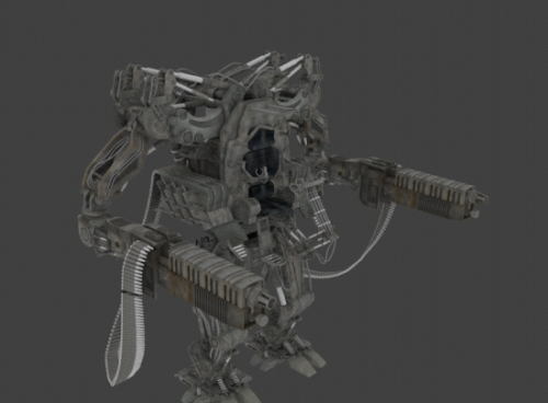 Armour Robot Character 3d model Armour Robot Character 3d model
