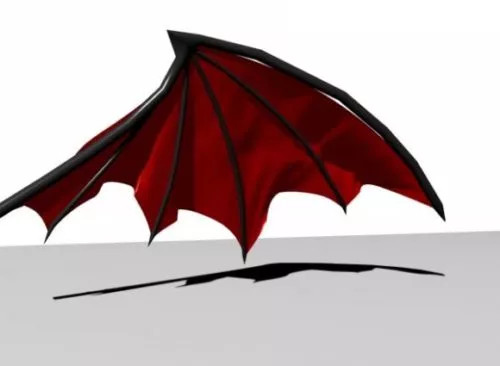 Red Wings 3d model Red Wings 3d model