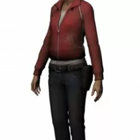 Zoey 3d model