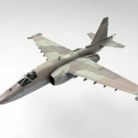 Su25 Aircraft 3d model
