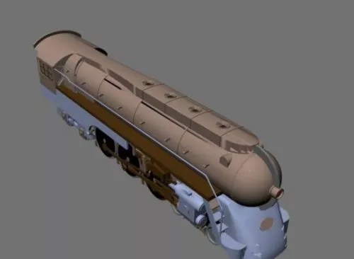 Locomotive Diesel Type 3d model