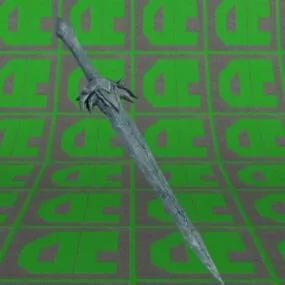 Ice Sword Weapon 3d model