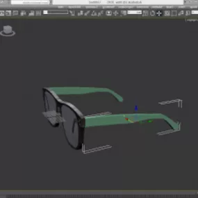 Fashion Glasses 3d model