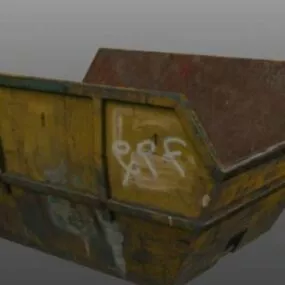 Metal Dumpster 3d model