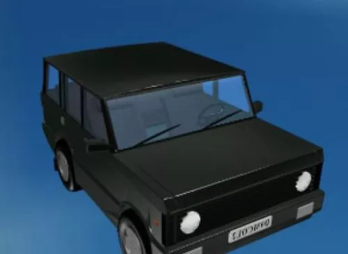 Land Rover 4×4 3d model Land Rover 4×4 3d model