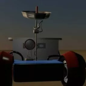 Mondfahrzeug 3d model