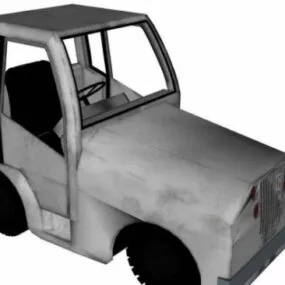 Tow Tractor Mini 3d model