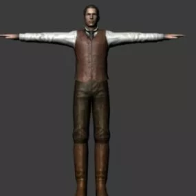 Generic Male 3d model