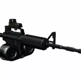 M4a1 Gun Weapon 3d model