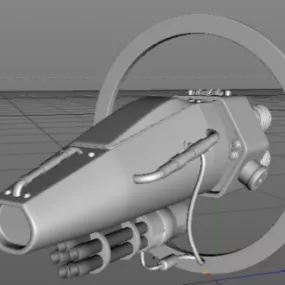 Spacecraft Future 3d model