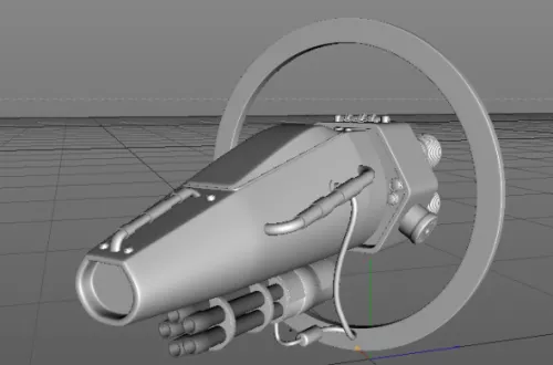 Spacecraft Future 3d model Spacecraft Future 3d model
